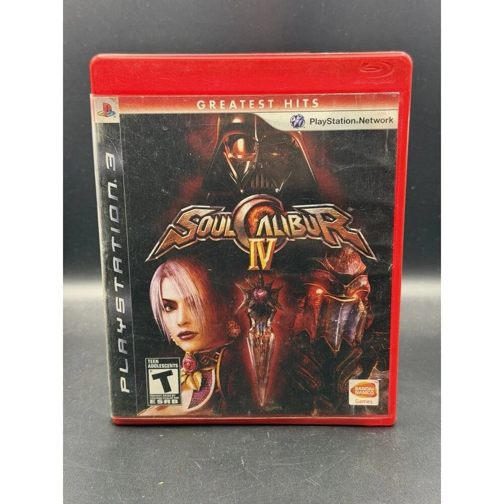 Soul Calibur IV PS3 (Sony PlayStation 3, 2008) CIB Complete w/ Manual Greatest H